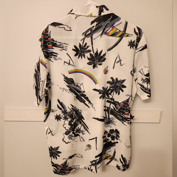 Vintage Marina of California short-sleeve button-down Hawaiian shirt - size M - Picture 5 of 9